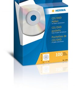 HERMA 1140 CD/DVD POCKETS WHIT