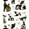 HERMA 3176 MAGIC gold cats