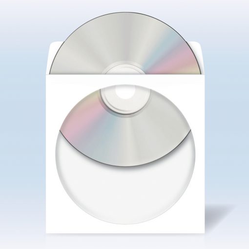 HERMA 1141 CD/DVD POCKETS WHIT