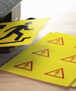 High Visibility Weatherproof Labels