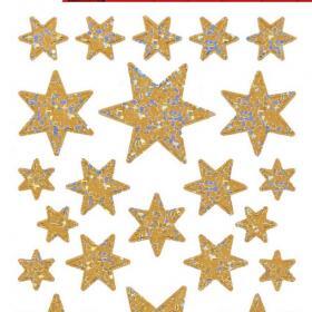 star stickers for decoration and handicraft